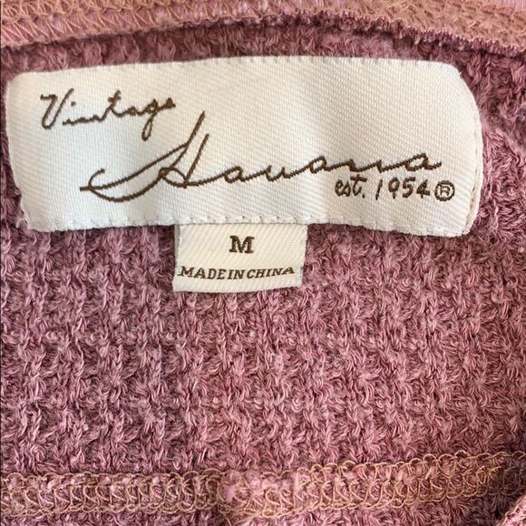 NWOT Vintage Havana Gypsy Waffle Long Sleeve - Picture 5 of 5